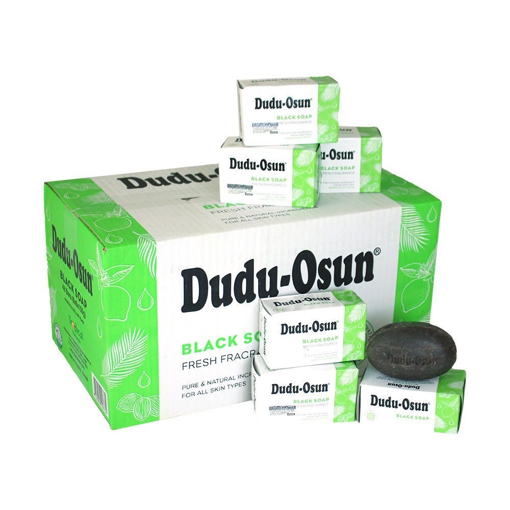 Dudu-Osun Black Soap Case 48 African Black Soap Natural Organic Nigerian Soap